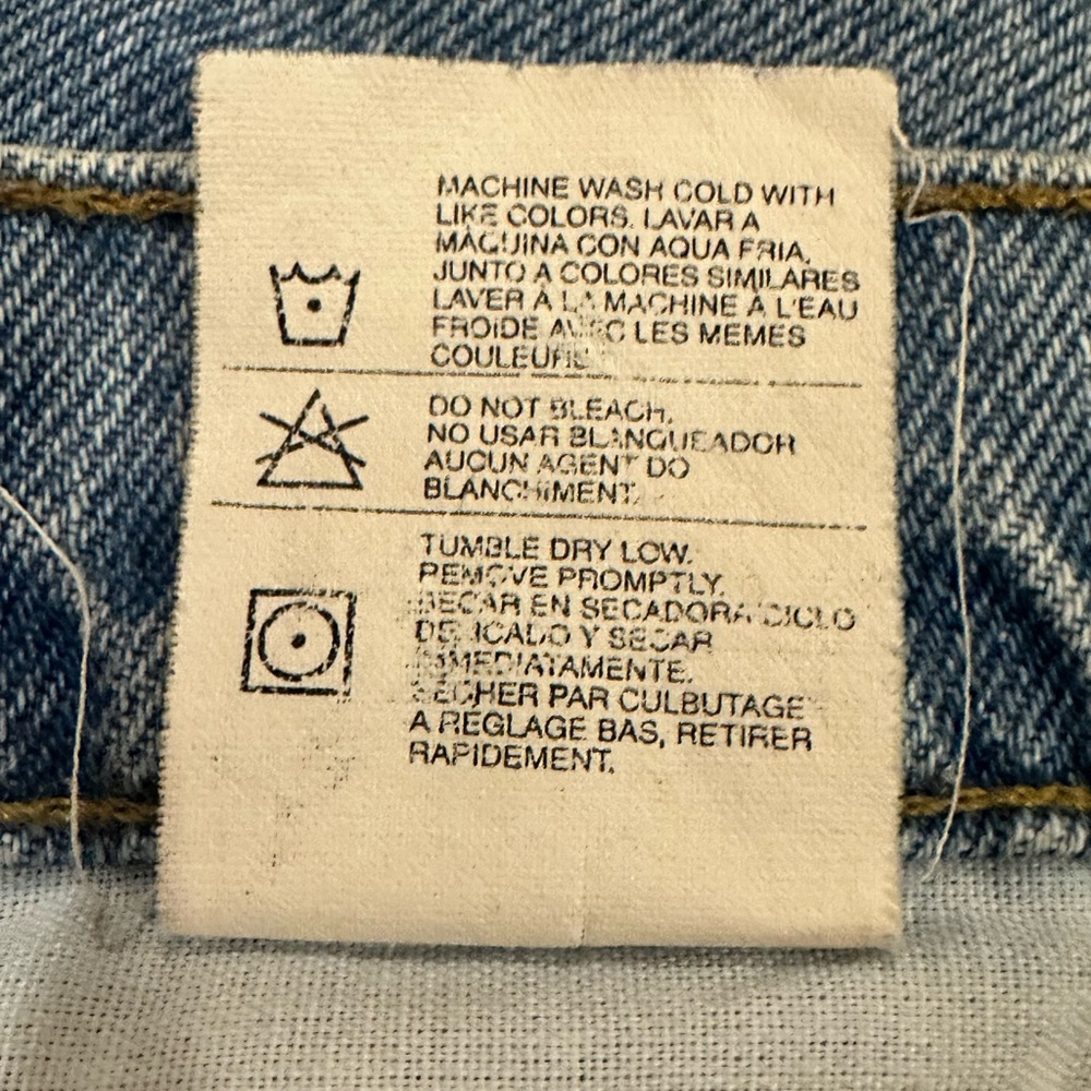 Carhartt Authentic,Vintage B26 STW Denim Shorts/Jorts Men’s Sz 42 - Picture 8 of 12